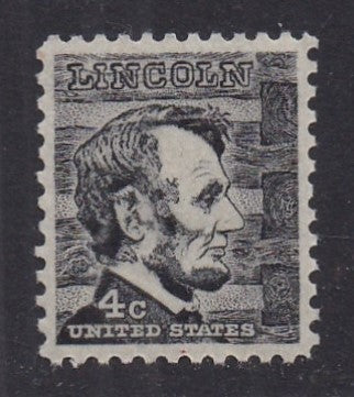 # 1282 (1965) Lincoln, Not tagged - Sgl, XF MNH
