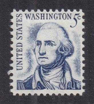 # 1283B (1967) Washington, Redrawn, SG (brown), Tagged - Sgl, MNH