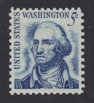 # 1283 (1966) Washington, SG, Not tagged - Sgl, MNH