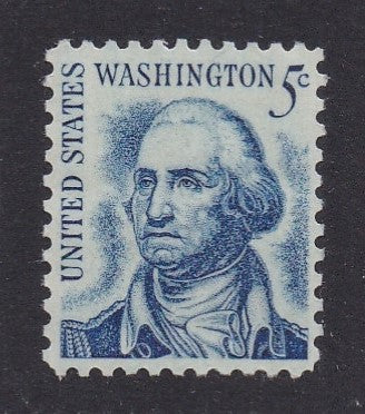 # 1283a (1966) Washington, SG, Tagged - Sgl, MNH