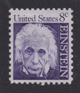 # 1285 (1966) Einstein, Not tagged - Sgl, XF MNH