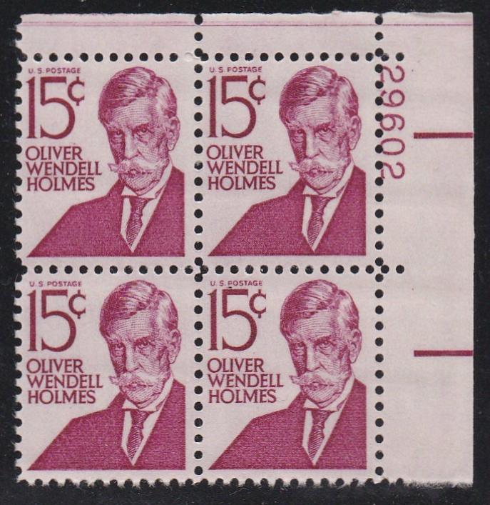 # 1288 (1968) Holmes, Type I - PB, UR #29602, MNH [1]
