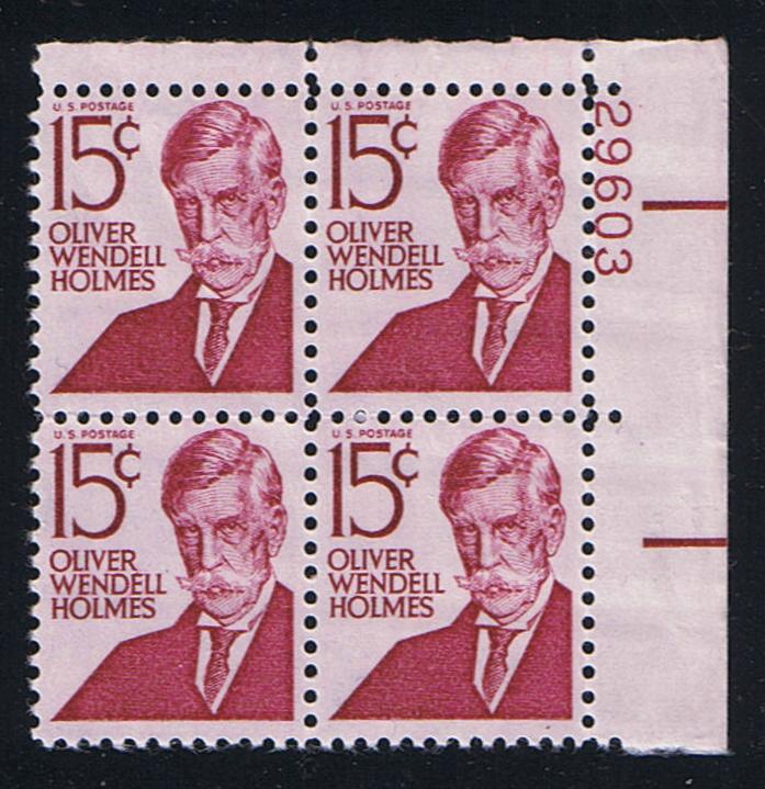 # 1288 (1968) Holmes, Type I - PB, UR #29603, MNH [4]