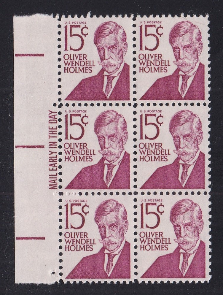 # 1288d (1968) Holmes, Type II - ME BK/6, L, MNH