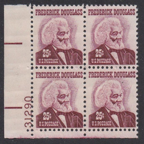 #1290a (1973) Douglass, rose lake, SG, Tagged - PB, LL #31290, MNH [3]