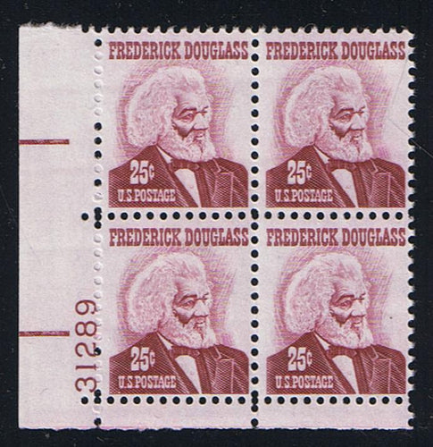 #1290a (1973) Douglass, rose lake, SG, Tagged - PB, LL #31289, MNH [2]