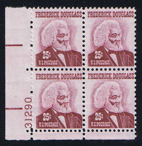#1290a (1973) Douglass, rose lake, SG, Tagged - PB, LL #31290, MNH [1]