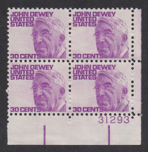 # 1291a (1973) Dewey, Tagged - PB, LR #31293, MNH