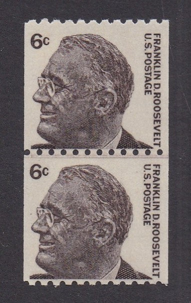 # 1298 (1967) FDR - Coil LP, F MNH