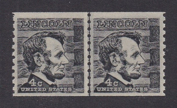 # 1303 (1966) Lincoln - Coil LP, XF MNH