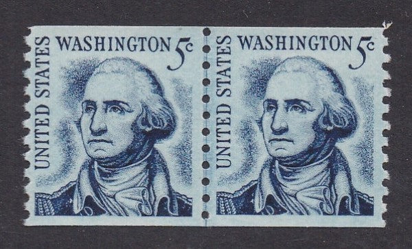 # 1304C (1981) Washington, Redrawn, DG - Coil LP, VF/XF MNH
