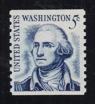 # 1304C (1981) Washington, Redrawn, DG - Coil sgl, MNH