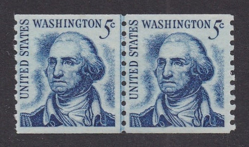 # 1304 (1966) Washington, SG - Coil LP, MNH