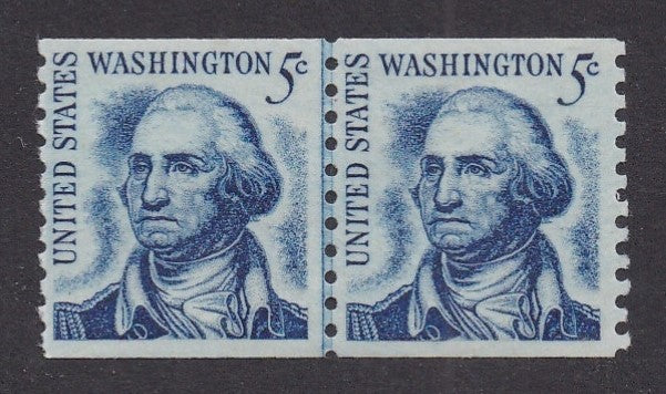 # 1304 (1966) Washington, SG - Coil LP, MNH