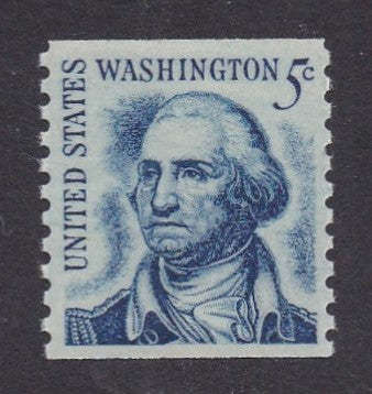 # 1304 (1966) Washington, SG - Coil sgl, MNH