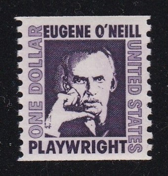 # 1305C (1973) O'Neill, blk purple, DG - Coil sgl, MNH