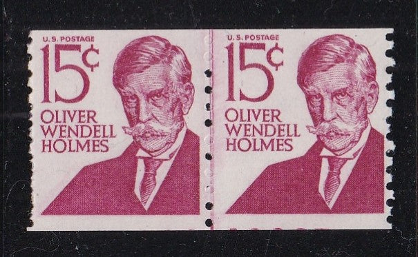 # 1305Ei (1978) Holmes, Type II, DG - Coil LP, MNH, missing perfs [2]