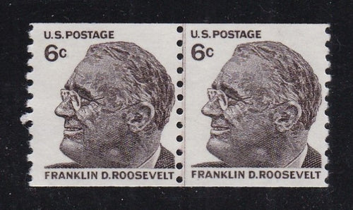 # 1305 (1968) FDR - Coil LP, F MNH