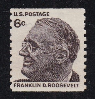 # 1305 (1968) FDR - Coil sgl, MNH
