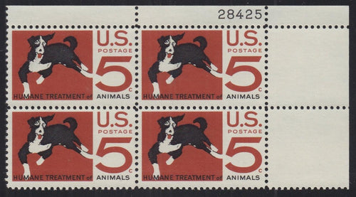 # 1307 (1966) Dog - PB, UR #28425, MNH