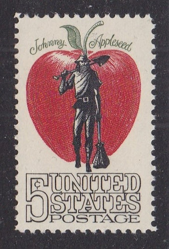 # 1317a (1966) Jon Appleseed, Tagged - Sgl, MNH