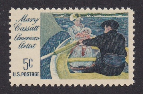 # 1322a (1966) Cassatt, Tagged - Sgl, MNH