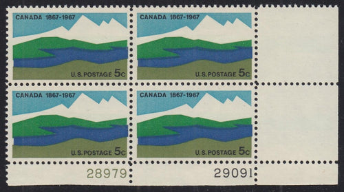 # 1324 (1967) Canada - PB, LR #28979/29091, MNH
