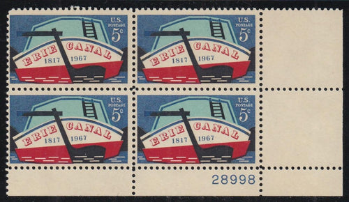 # 1325 (1967) Erie Canal - PB, LR #28998, MNH