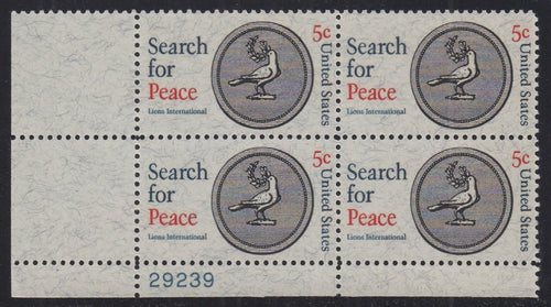 # 1326 (1967) Peace - PB, LL #29239, MNH