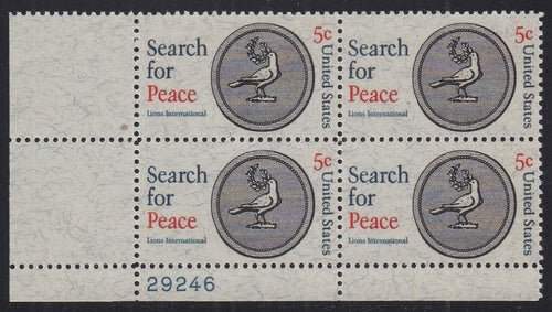 # 1326 (1967) Peace - PB, LL #29246, MNH