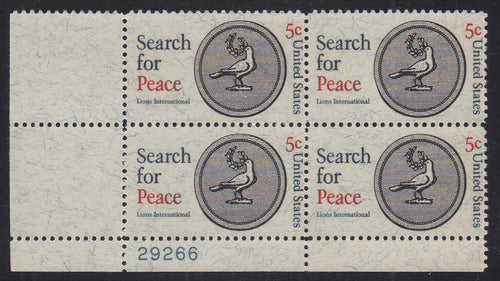 # 1326 (1967) Peace - PB, LL #29266, MNH