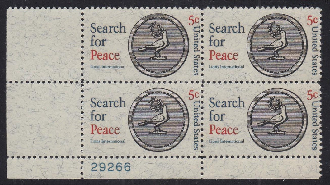 # 1326 (1967) Peace - PB, LL #29266, MNH