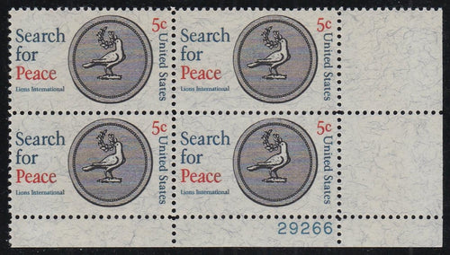# 1326 (1967) Peace - PB, LR #29266, MNH