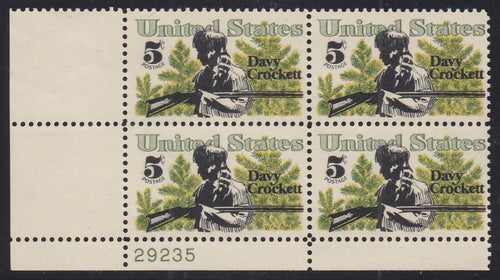 # 1330 (1967) Crockett - PB, LL #29235, MNH