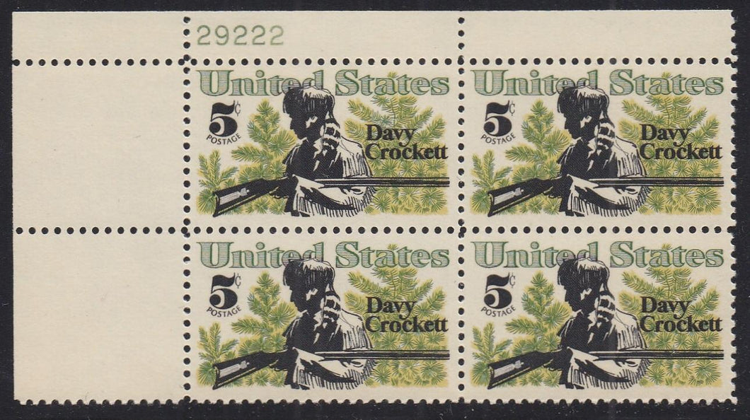 # 1330 (1967) Crockett - PB, UL #29222, MNH