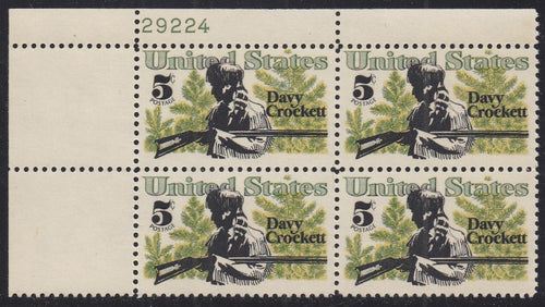 # 1330 (1967) Crockett - PB, UL #29224, MNH