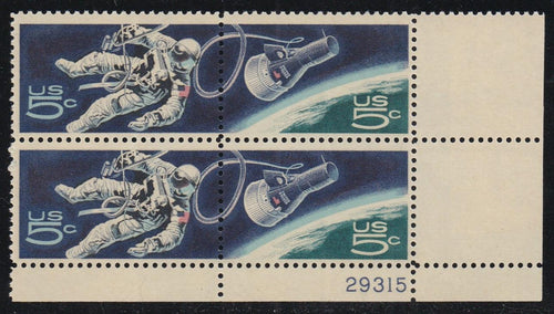 # 1331-32 (1967) Gemini - PB, LR #29315, MNH