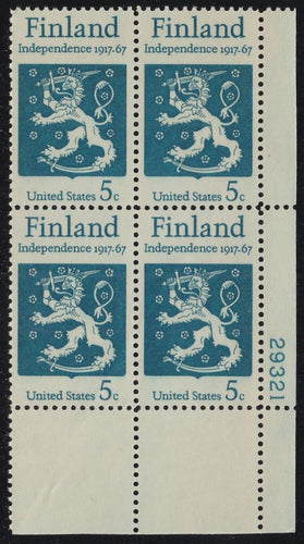 # 1334 (1967) Finland - PB, LR #29321, MNH
