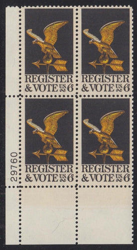 # 1344 (1968) Vote - PB, LL #29760, MNH