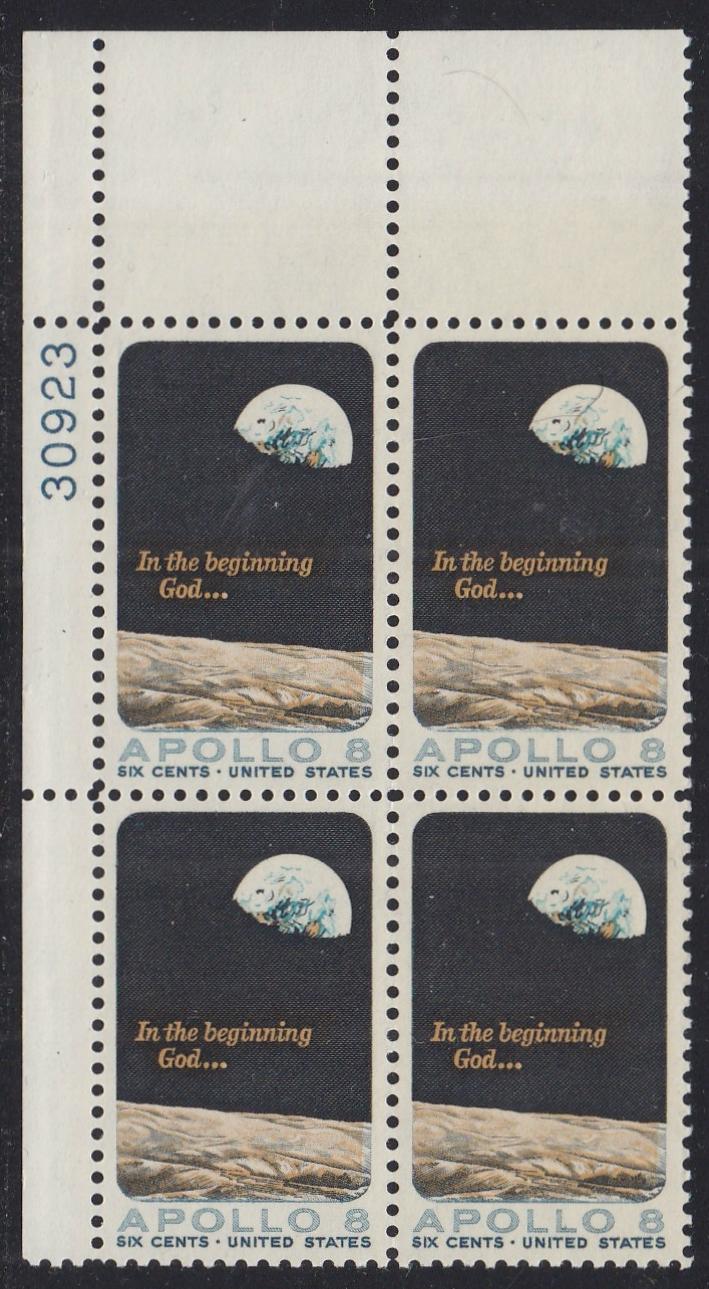 # 1371 (1969) Apollo 8 - PB, UL #30923, MNH