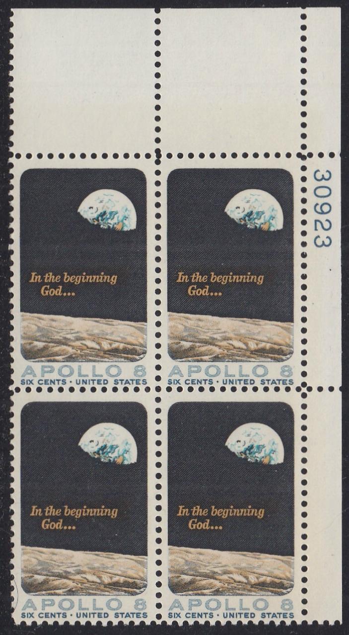 # 1371 (1969) Apollo 8 - PB, UR #30923, MNH