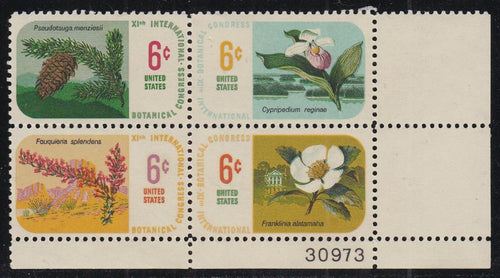 # 1376-79 (1969) Botanical Congress - PB, LR #30973, MNH