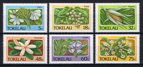 Tokelau # 138-143 (1987) Flora - Sgls, Set/6 MNH