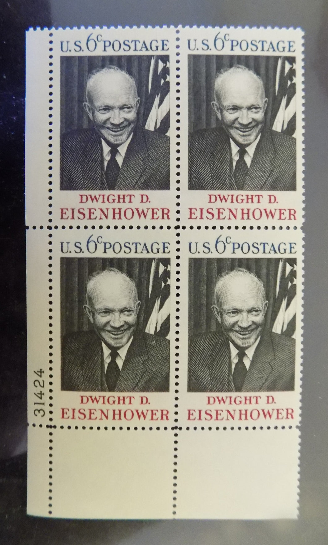 # 1383 (1969) Eisenhower - PB, LL #31424, MNH