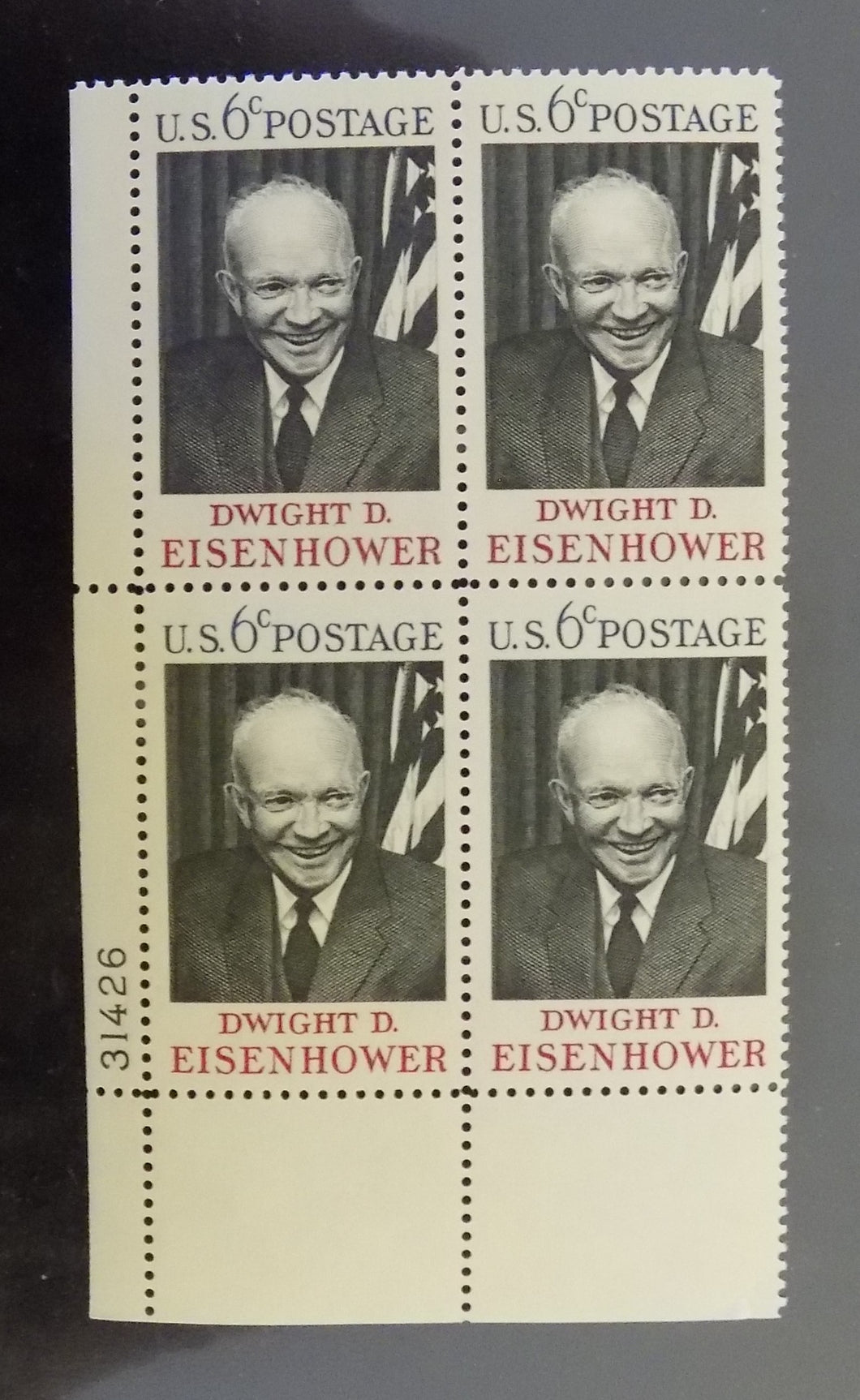 # 1383 (1969) Eisenhower - PB, LL #31426, MNH
