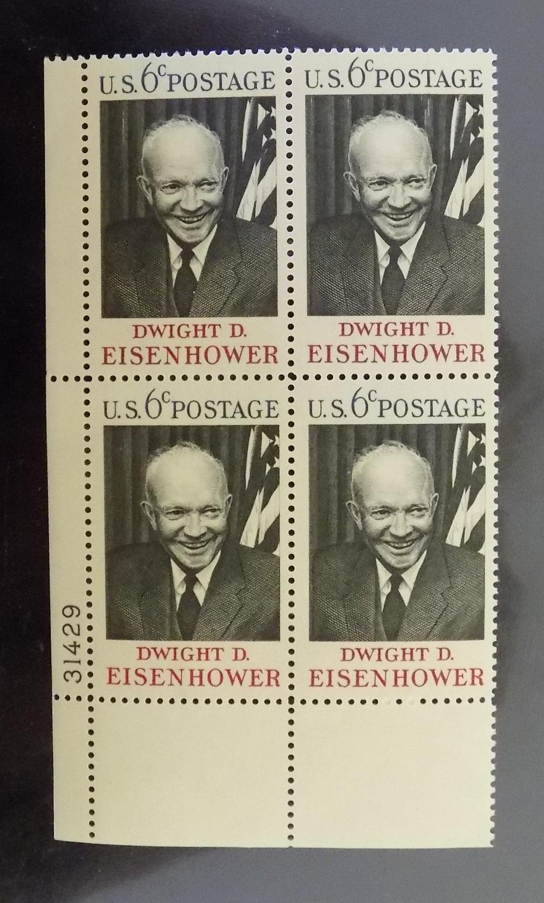 # 1383 (1969) Eisenhower - PB, LL #31429, MNH
