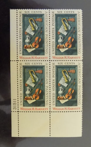 # 1386 (1969) Harnett - PB, LL #31511, MNH