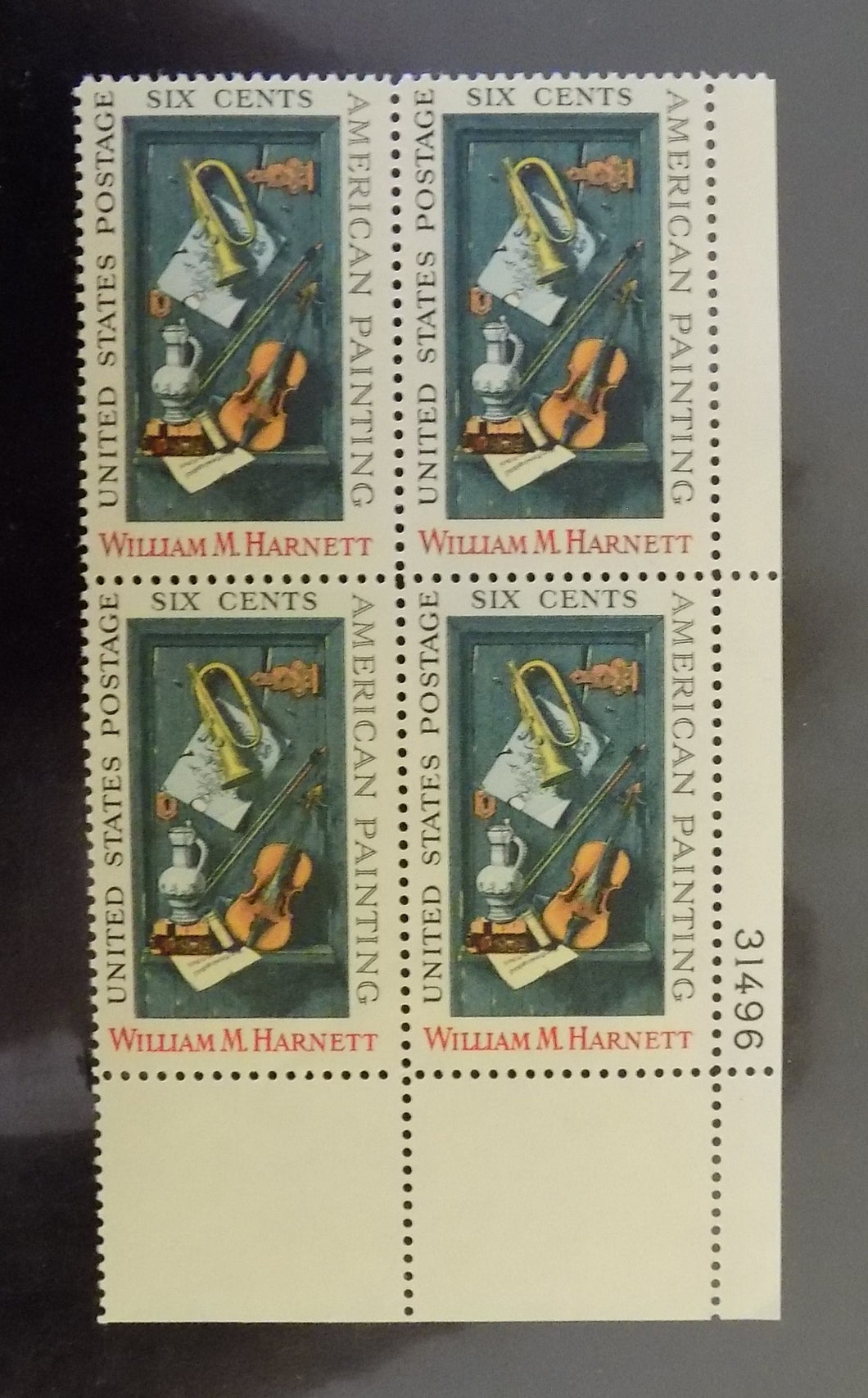 # 1386 (1969) Harnett - PB, LR #31496, MNH