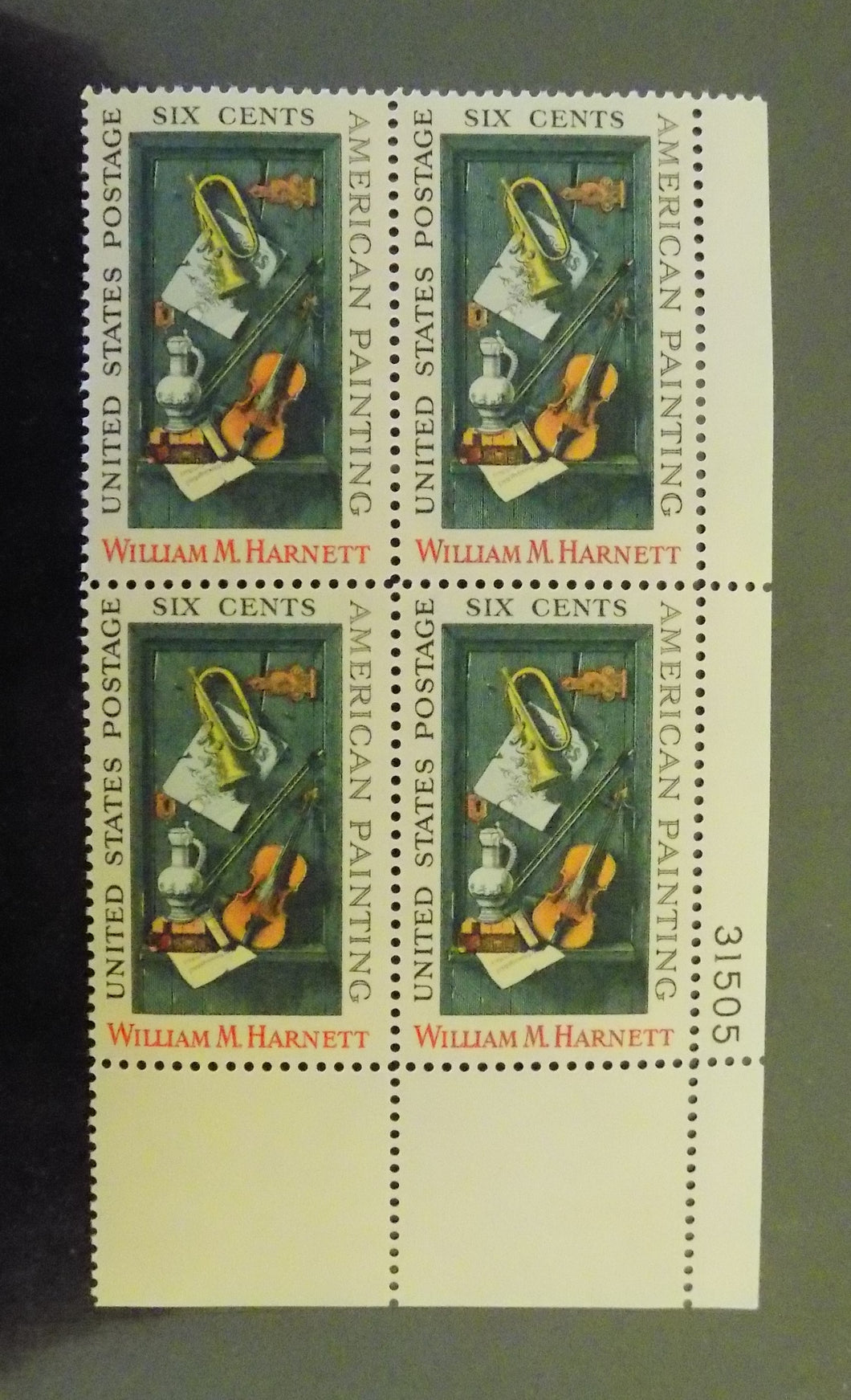 # 1386 (1969) Harnett - PB, LR #31505, MNH