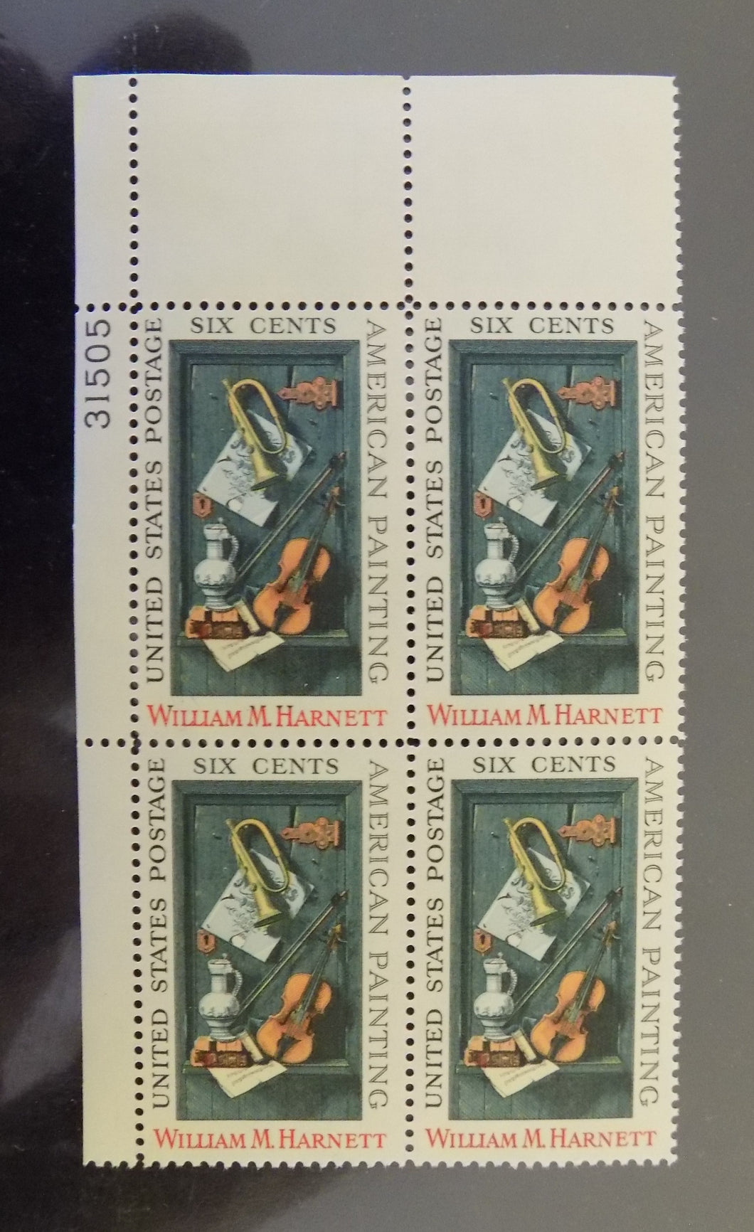 # 1386 (1969) Harnett - PB, UL #31505, MNH